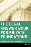 Book cover for The Legal Answer Book for Private Foundations