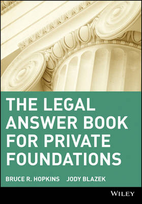 Cover of The Legal Answer Book for Private Foundations