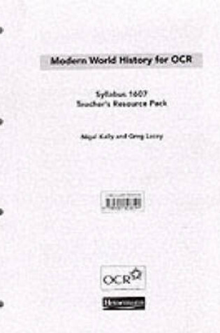 Cover of Modern World History for OCR Teacher's Resource Pack
