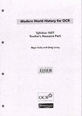 Book cover for Modern World History for OCR Teacher's Resource Pack