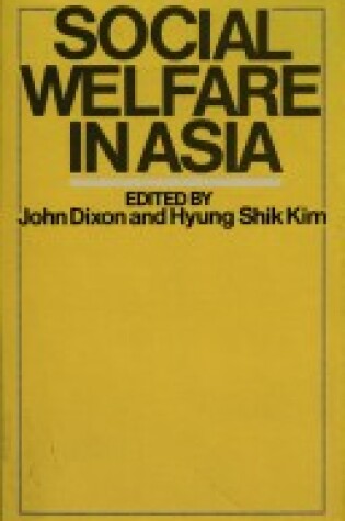 Cover of Social Welfare in Asia