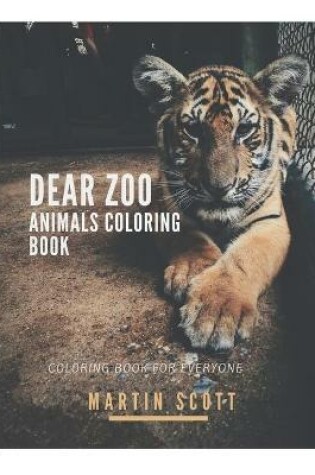 Cover of Dear Zoo Animals Coloring Book