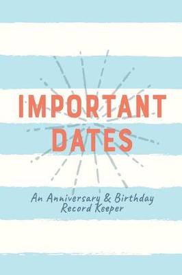 Book cover for Important Dates