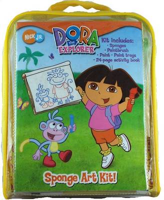 Book cover for Dora the Explorer Sponge Art Kit