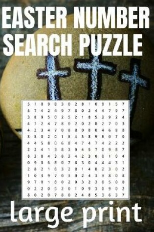 Cover of Easter Number Search Puzzle