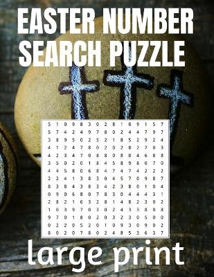 Book cover for Easter Number Search Puzzle