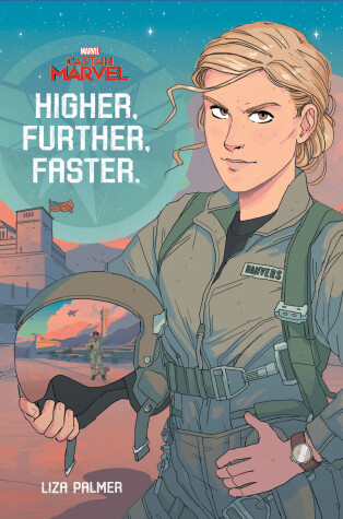 Book cover for Captain Marvel: Higher, Further, Faster