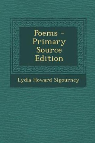 Cover of Poems