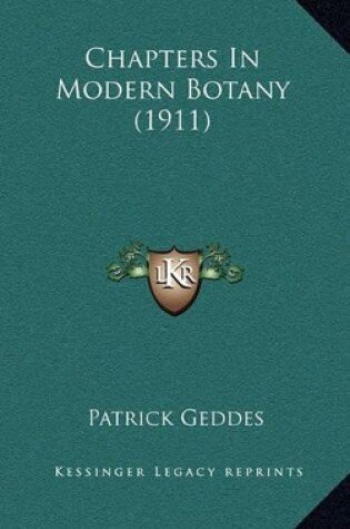 Cover of Chapters in Modern Botany (1911)