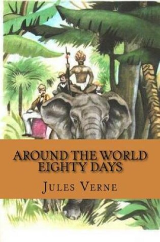 Cover of Around the world eighty days