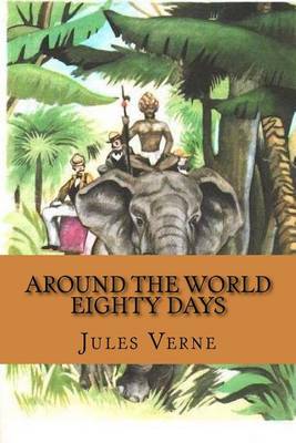 Book cover for Around the world eighty days