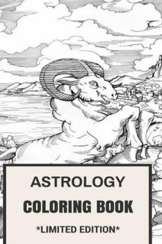 Cover of Astrology Coloring Book