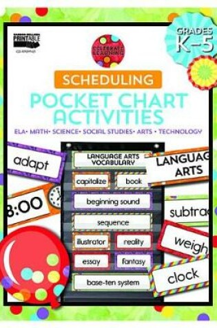 Cover of Celebrate Learning Scheduling Pocket Chart Activities
