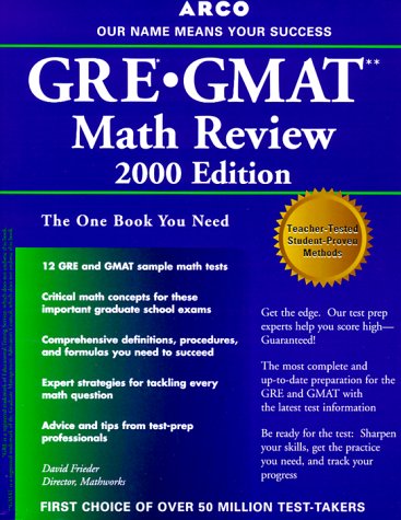 Cover of Gre-Gmat Math Review