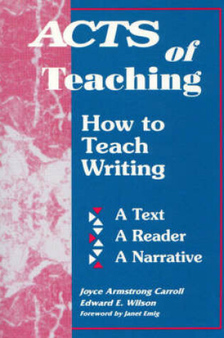 Cover of Acts of Teaching