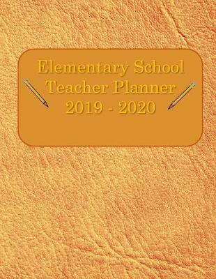 Book cover for Elementary School Planner 2019-2020