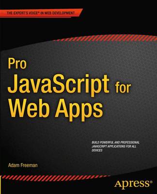 Book cover for Pro JavaScript for Web Apps