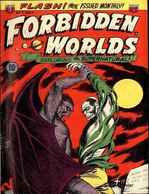 Book cover for Forbidden Worlds 7