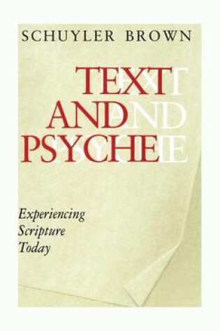 Cover of Text and Psyche