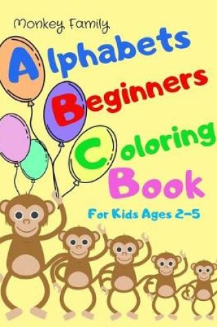 Cover of Alphabets Beginners Coloring Book