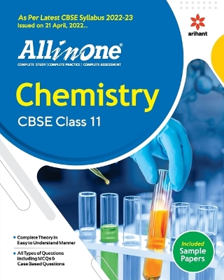 Book cover for Cbse All in One Chemistry Class 11 2022-23 (as Per Latest Cbse Syllabus Issued on 21 April 2022)