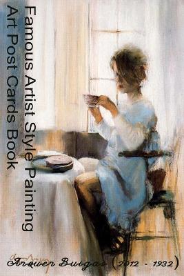 Book cover for Art Post Cards Book - Famous Artist Style Painting - Arquer Buigas (1932 - 2012)