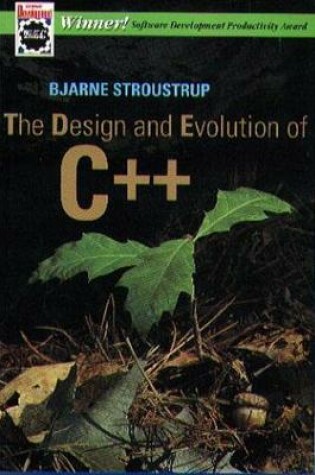 Cover of Design and Evolution of C++, The