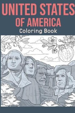 Cover of United States Of America Coloring Book