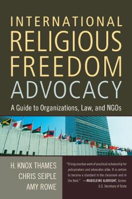 Book cover for International Religious Freedom Advocacy