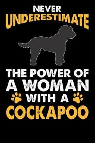 Cover of Never Underestimate The Power Of A Woman With A Cockapoo