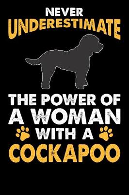 Cover of Never Underestimate The Power Of A Woman With A Cockapoo