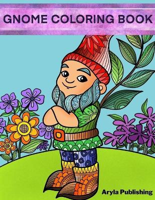 Book cover for Gnome Coloring Book