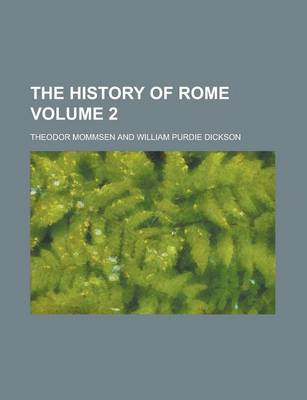 Book cover for The History of Rome Volume 2