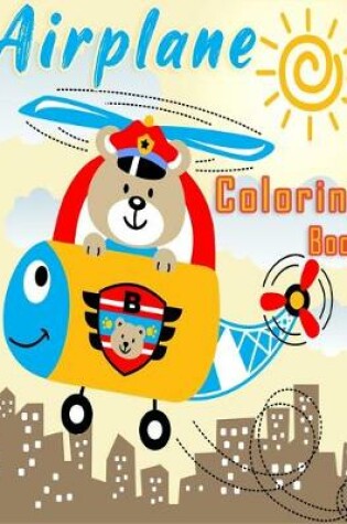 Cover of Airplane Coloring Book