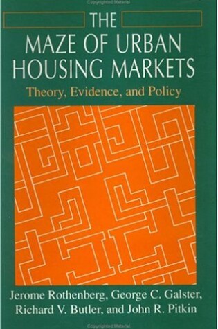 Cover of The Maze of Urban Housing Markets