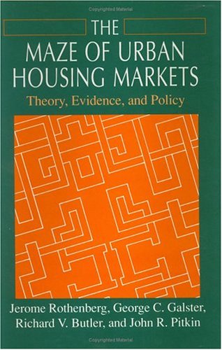 Book cover for The Maze of Urban Housing Markets