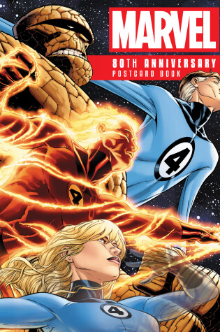 Cover of Marvel 80th Anniversary Postcard Book