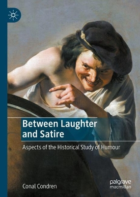 Book cover for Between Laughter and Satire