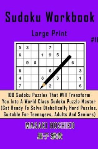 Cover of Sudoku Workbook-Large Print #16