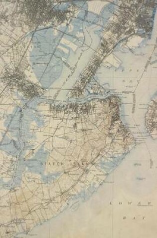 Cover of A Vintage Map of Staten Island, New York in 1900