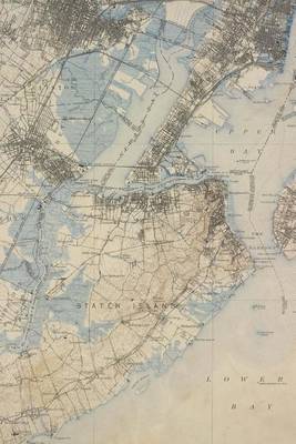 Book cover for A Vintage Map of Staten Island, New York in 1900