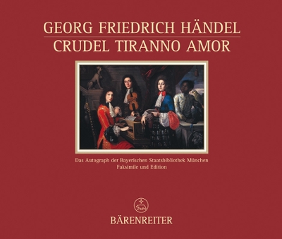 Book cover for Crudel tiranno Amor HWV 97b