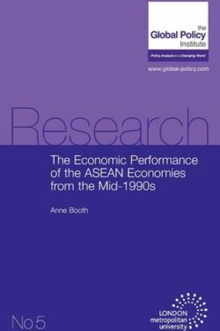 Cover of The Economic Performance of the ASEAN Economies from the Mid-1990s