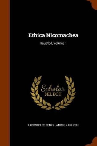 Cover of Ethica Nicomachea