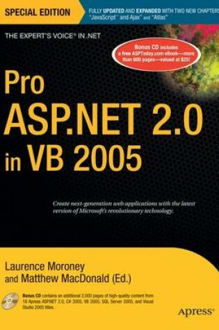 Cover of Pro ASP.NET 2.0 in VB 2005, Special Edition