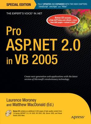 Book cover for Pro ASP.NET 2.0 in VB 2005, Special Edition