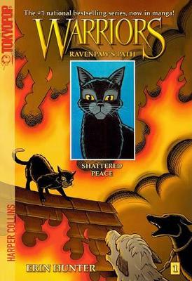 Book cover for Warriors: Ravenpaw's Path 01 Shattered Peace