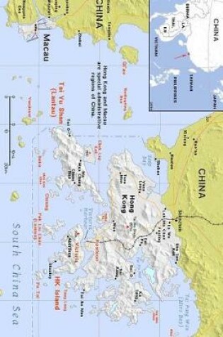Cover of Modern Day Color Map of Hong Kong and Macau in China Journal