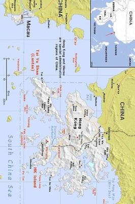 Book cover for Modern Day Color Map of Hong Kong and Macau in China Journal