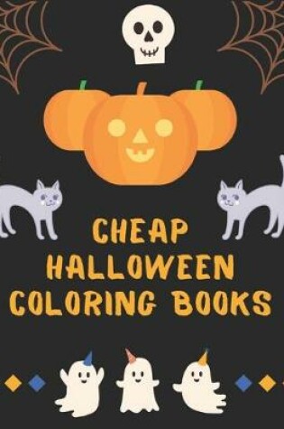 Cover of Cheap Halloween Coloring Books